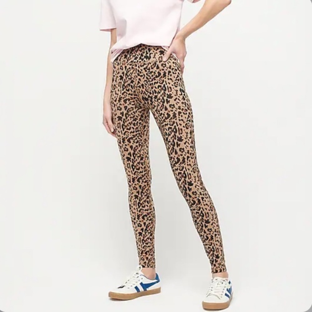 J. Crew Leopard Leggings